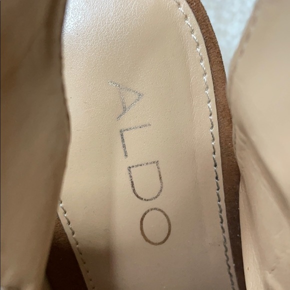 ALDO Brown wedge heels - Picture 6 of 7
